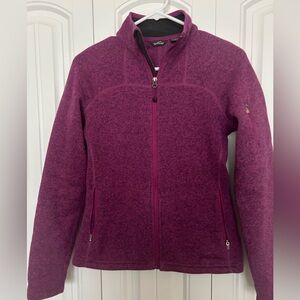 Eddie bauer nice cozy fleece jacket XS